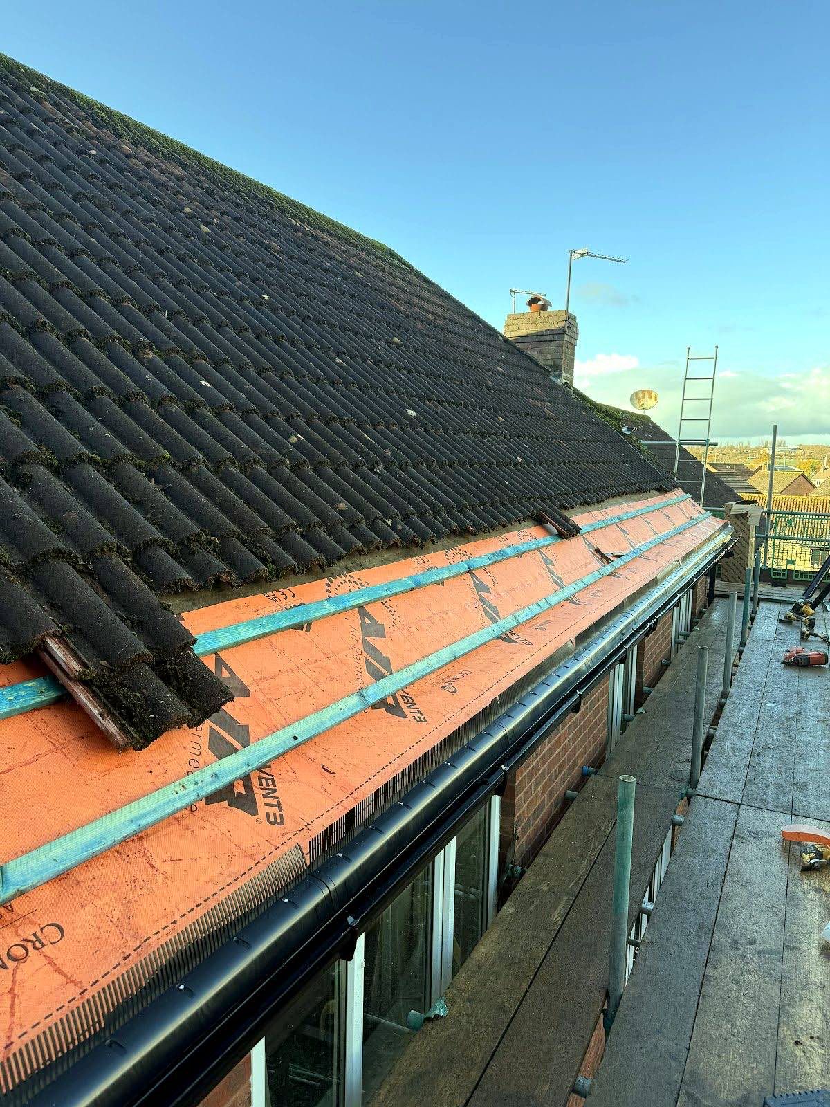 Somerset Roofline Care work in Wells